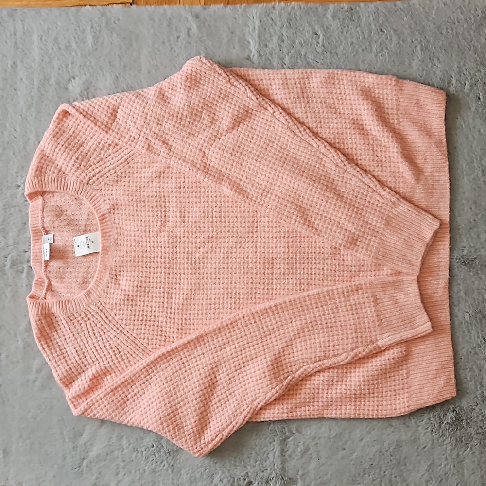 Baby pink knit sweater